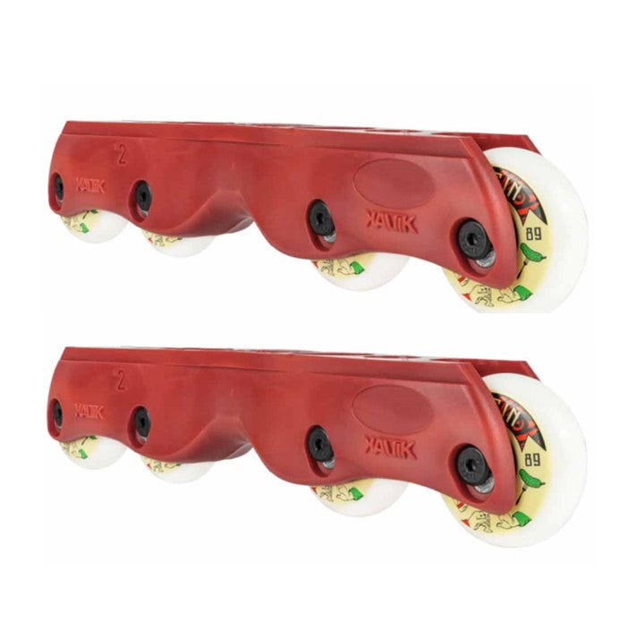Kaltik UFS Flat V2 64mm Inline Aggressive Skate Frame Kit - Lucky Skates