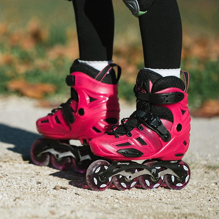 FR AXS Adjustable Pink Inline Skates - Lucky Skates 