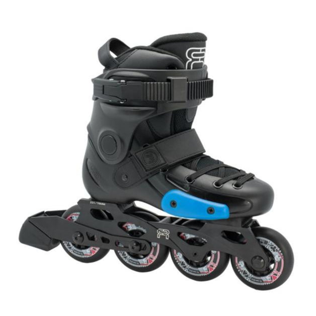 Kids Adjustable FR FRJ Black Junior Inline Skates - Lucky Skates