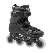 FR SKATES KIDS ADJUSTABLE INLINE SKATES BLACK 80 - LUCKY SKATES 