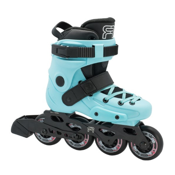 Kids Adjustable FR FRJ Light Blue Inline Skates - Lucky Skates