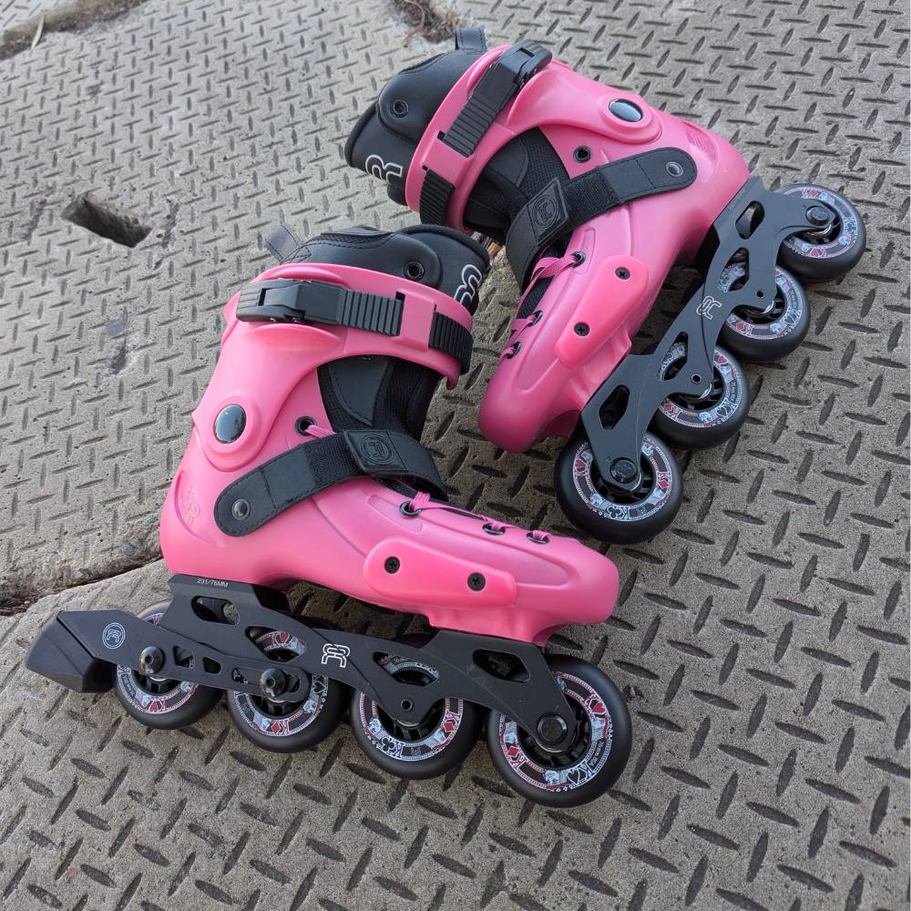 FR FRJ Pink Junior Inline Skates - Lucky Skates