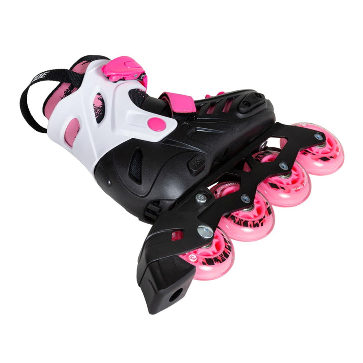 Kids Adjustable Powerslide Khaan Junior SQD Pink Inline Skates - Lucky Skates