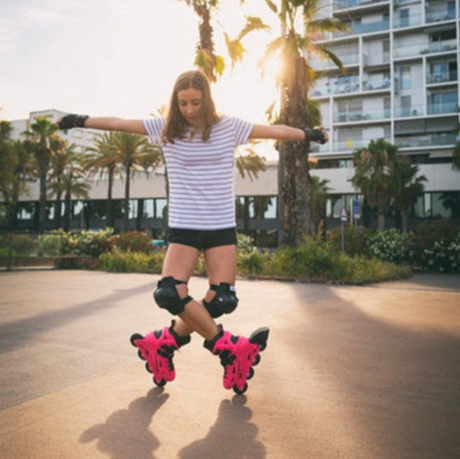 Kids Adjustable Powerslide Phuzion Stargaze Pink Inline Skates - Lucky Skates