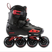 Kids Adjustable Rollerblade Apex Black Inline Skates - Lucky Skates