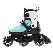 Kids Adjustable Rollerblade Microblade 3WD Aqua Inline Skates - Lucky Skates