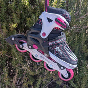 Kids Adjustable SFR Pulsar Pink Inline Skates - Lucky Skates