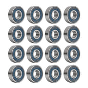 Kwik Zenith Blue Skate Bearings 16 Pack 608 8mm - Lucky Skates
