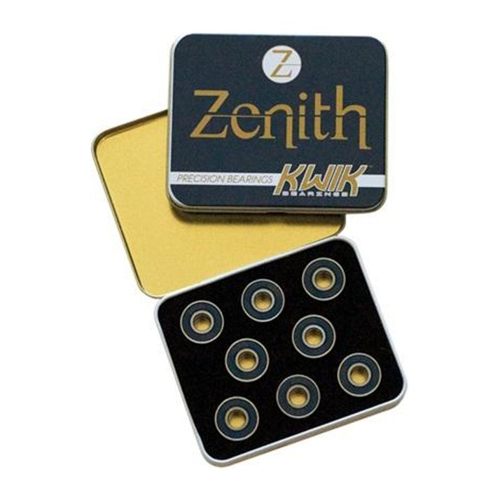 Kwik Zenith Blue Skate Bearings - 16 Pack - Lucky Skates