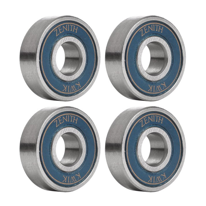 Kwik Zenith Skate Bearings Blue - 4 Pack - Lucky Skates