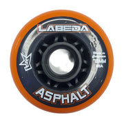 Labeda Gripper Asphalt Orange Inline Wheel 85A - Lucky Skates