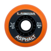 Labeda Gripper Asphalt Orange Inline Outdoor Roller Hockey Wheel 85A 80mm - Lucky Skates