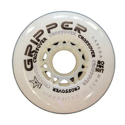 Labeda Crossover Soft Indoor Inline Hockey Wheels White 80mm Soft - Lucky Skates 