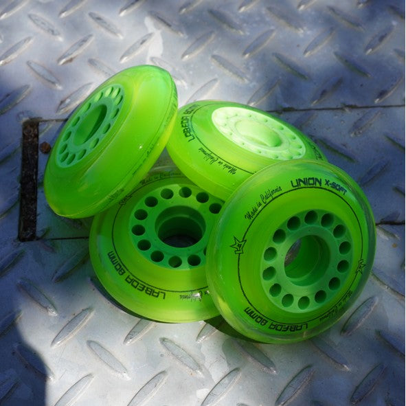 Labeda Union X-Soft Green Inline Wheel 80mm