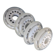 Labeda Union X-Soft White 76mm Inline Hockey Wheel - 4 Pack - Lucky Skates