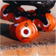 orange light up inline wheels