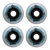 black glitter light up inline wheels