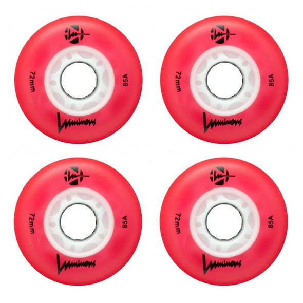 redl ight up inline wheels