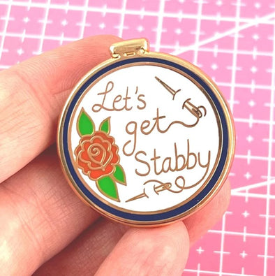 Let's Get Stabby Pin