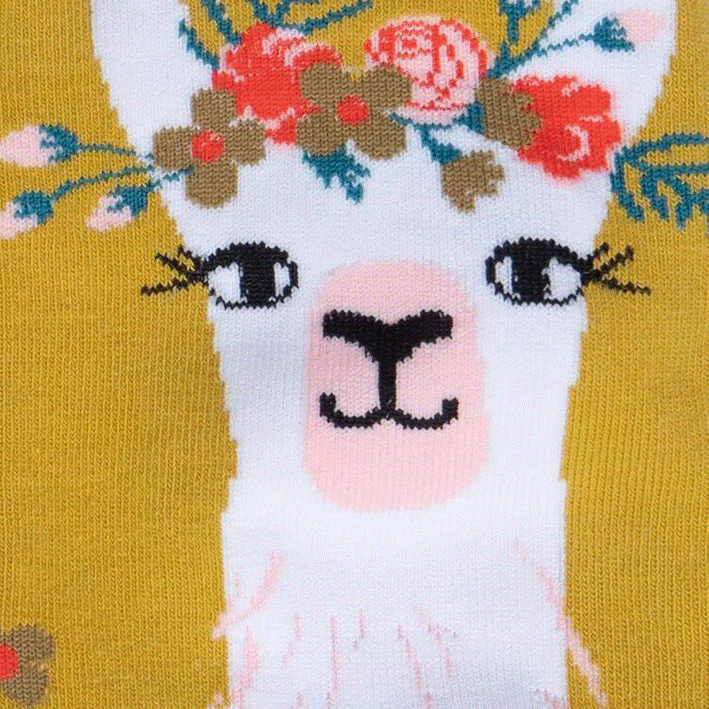 Sock It To Me Llama Queen Knee High Socks