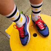 Lucky Laces Danger Red Waxed Shoe  Sneaker Laces 54" (137cm) - Lucky Laces 