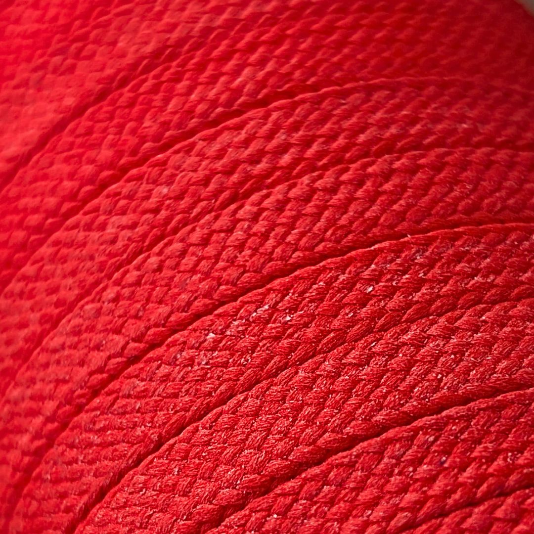 Lucky Laces Danger Red Waxed Laces - Lucky Laces 