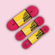 Lucky Laces Pink Pony Waxed Skate Laces Shoe Laces 54" (137cm), 72" (183cm), 96" (244cm) - Lucky Skates 