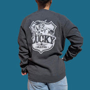 Lucky Skates Asphalt Grey Sweater - Lucky Skates