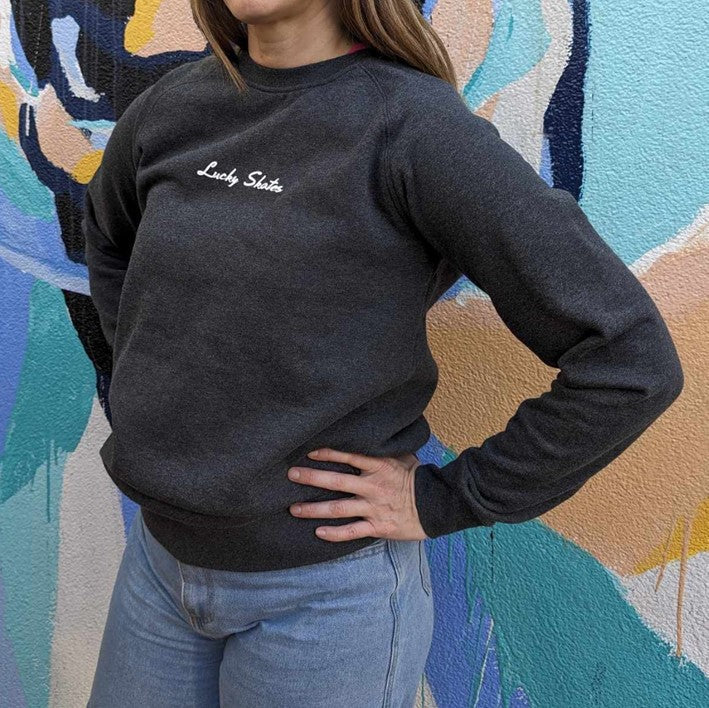 Lucky Skates Asphalt Grey Jumper - Lucky Skates