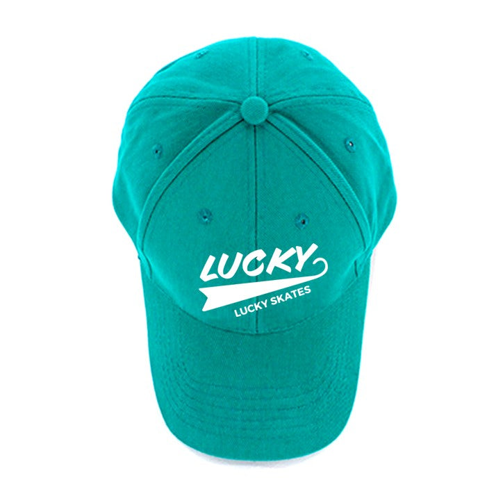 Lucky Skates Flag Teal Dad Hat - Lucky Skates