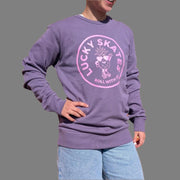 Lucky Skates Pineapple Mauve Purple Jumper Sweater - Lucky Skates
