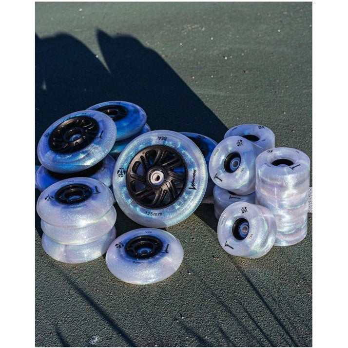 black glitter skate wheels 