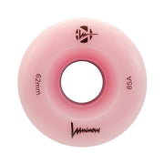 Luminous Light Up Quad LED Hybrid Roller Skate Wheels Sixies Pink Flamingo 62mm 85a -  Lucky Skates
