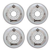Luminous Light Up Glitter LED Inline Skate Wheels - 4 Pack - Lucky Skates