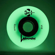Luminous Light Up Glow LED Inline Skate Wheels - 4 Pack - Lucky Skates
