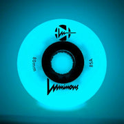 Luminous Light Up Glow LED Inline Skate Wheels - 4 Pack - Lucky Skates