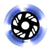 Luminous Light Up Inline LED Wheel Black Pearl 110mm 85A - Lucky Skates