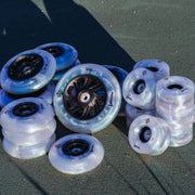 Luminous Light Up Inline Wheel Glitter Black Pearl - Lucky Skates