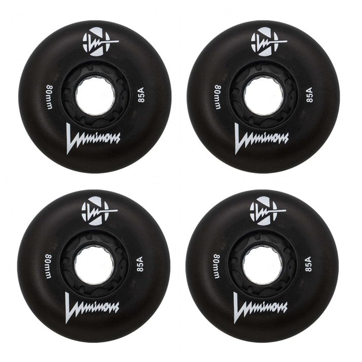 Luminous Light Up LED Inline Skate Wheels - 4 Pack - Lucky Skates