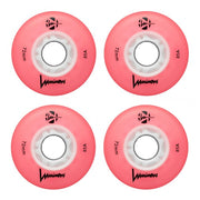 Luminous Light Up LED Inline Skate Wheels - 4 Pack - Lucky Skates