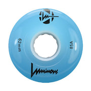 Luminous Light Up Quad LED Roller Skate Wheels Blue - 4 Pack - Lucky Skates