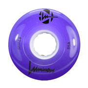 Luminous Light Up Quad Roller Skate LED Wheels Purple -  4 Pack - Lucky Skates
