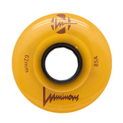 Luminous Light Up Roller Skate LED Roller Skate Wheels Sunray Glow Yellow - 4 Pack - Lucky Skates
