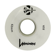 Luminous Light Up Quad Roller Skate LED Wheels White - 4 Pack - Lucky Skates