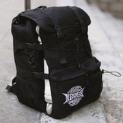 Mesmer Aggressive Inline Skate Backpack Crossover with camera storage black - Lucky Skates 