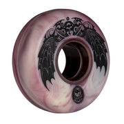 Mesmer Levi Inline Aggressive Skate Wheels Dual Durometre Maroon - Lucky Skates 