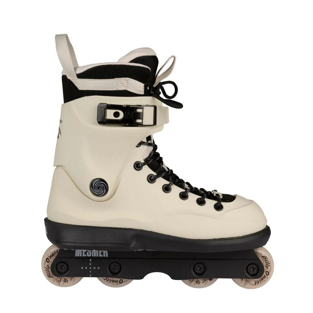 Cream Black Aggressive Inline Skates Mesmer - Lucky Skates
