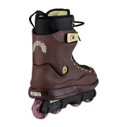 Mesmer Throne Levi van Rijn Pro Brown Aggressive Inline Skates - Lucky Skates