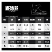 Mesmer Throne Aggressive Inline Skates Size Chart EU US UK - Lucky Skates 
