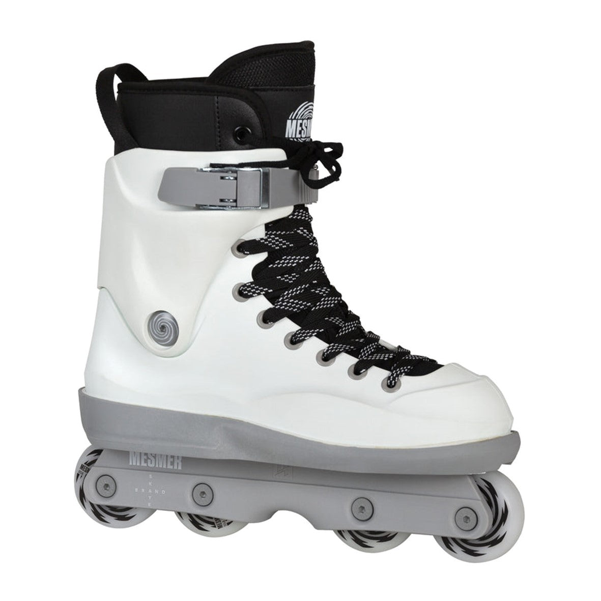 Mesmer Throne TS1 White Grey Aggressive Inline Skates - Lucky Skates